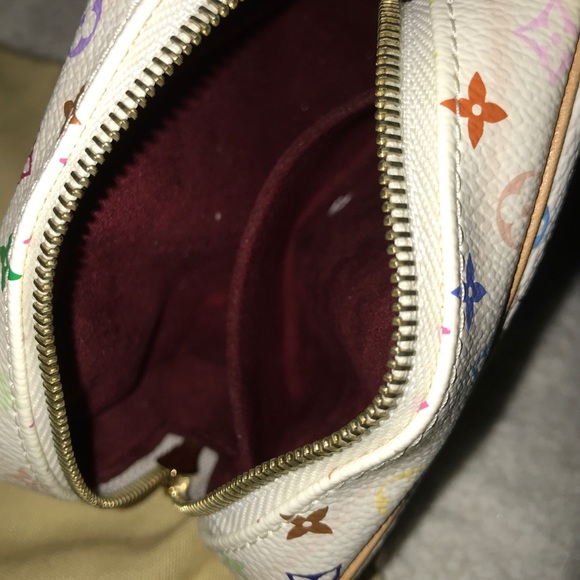 Louis Vuitton Multicolore Wristlet/Cosmetic White - Picture 3 of 3